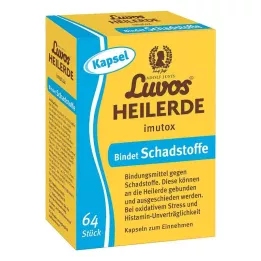 LUVOS Healing earth imutox kapslar, 64 st