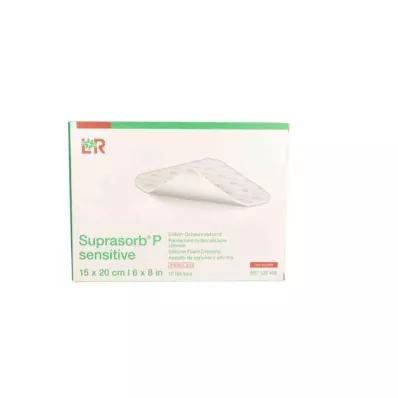 SUPRASORB P känslig PU-Skum v.non-bor.15x20cm, 10 st