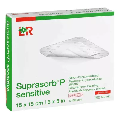 Suprasorb P sensitiv PU-Schaumv.bor.lite 15x15cm, 10 st Suprasorb P sensitiv PU-Schaumv.bor.lite 15x15cm, 10 st