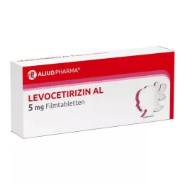 LEVOCETIRIZIN AL 5 mg filmdragerade tabletter, 20 st