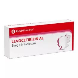 LEVOCETIRIZIN AL 5 mg filmdragerade tabletter, 100 st