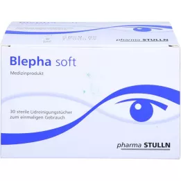 BLEPHA SOFT Rengöringsservetter för ögonlock, 30 st