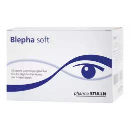 BLEPHA SOFT Rengöringsservetter för ögonlock, 30 st