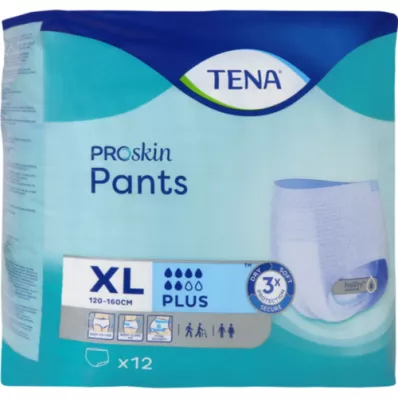 TENA PANTS plus XL engångsbyxor, 12 st