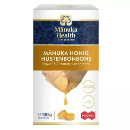 MANUKA HEALTH MGO 400+ Ingefära-Citron sugtabletter, 100 g