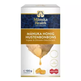 MANUKA HEALTH MGO 400+ Ingefära-Citron sugtabletter, 100 g