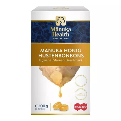 Manuka Health Mgo 400 + Ginger-Citron Lollipops, 100 g Manuka Health Mgo 400 + Ginger-Citron Lollipops, 100 g