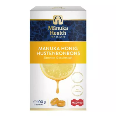 MANUKA HEALTH MGO 400+ Citronpastill, 100 g