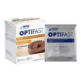 Optifast Gräddchokladpulver, 8X55 g