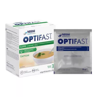 Optifast Soup Grönsakspulver, 8X55 g Optifast Soup Grönsakspulver, 8X55 g