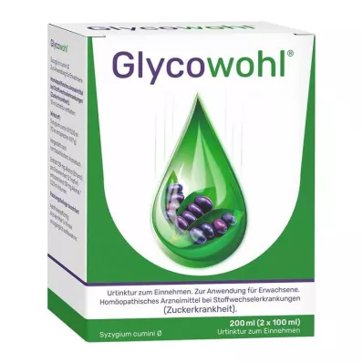GLYCOWOHL Orala droppar, 2X100 ml