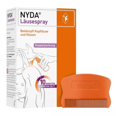 NYDA Spray mot löss, 2X50 ml NYDA Spray mot löss, 2X50 ml