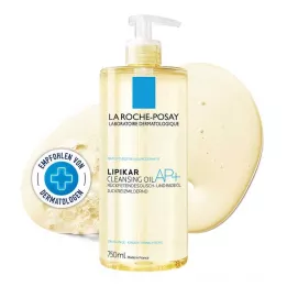 ROCHE-POSAY Lipikar dusch- och badolja AP+, 750 ml