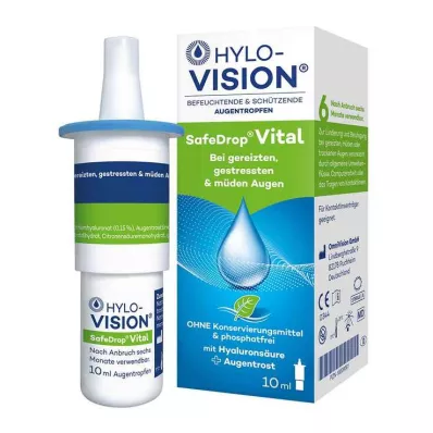 Hylo-Vision® Safedrop® Vital ögondroppar, 10 ml Hylo-Vision® Safedrop® Vital ögondroppar, 10 ml