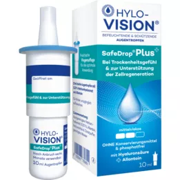 HYLO-VISION SafeDrop Plus ögondroppar, 10 ml