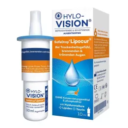 HYLO-VISION® SafeDrop® Lipocur® ögondroppar, 10 ml