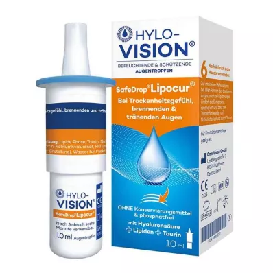HYLO-VISION® SafeDrop® Lipocur® ögondroppar, 10 ml HYLO-VISION® SafeDrop® Lipocur® ögondroppar, 10 ml
