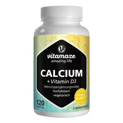 CALCIUM D3 600 mg/400 I.U. vegetariska tabletter, 120 st