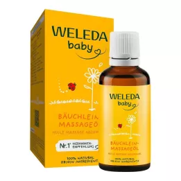 WELEDA Massageolja för babymage, 50 ml