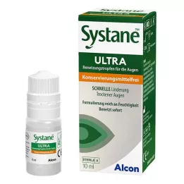 SYSTANE ULTRA Smörjande ögonlösning utan konserveringsmedel, 10 ml