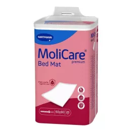 MOLICARE Premium Bäddmatta 7 droppar 60x90 cm, 25 st