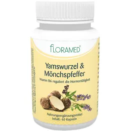 YAMSWURZEL &amp; MÖNCHSPFEFFER Floramed kapslar, 60 kapslar