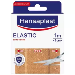 HANSAPLAST Elastiskt gips 8 cmx1 m, 1 st