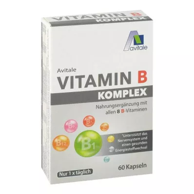 VITAMIN B KOMPLEX kapslar, 60 st VITAMIN B KOMPLEX kapslar, 60 st