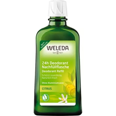 WELEDA Citrus 24h Deo påfyllningsflaska, 200 ml