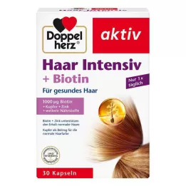 DOPPELHERZ Kapslar Hair Intensive+Biotin, 30 kapslar