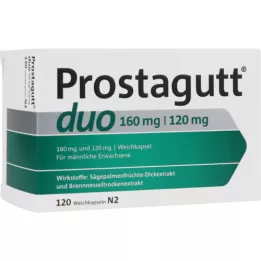 PROSTAGUTT duo 160 mg/120 mg mjuka kapslar 120 st