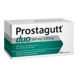 PROSTAGUTT duo 160 mg/120 mg mjuka kapslar 120 st