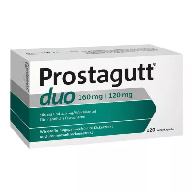 PROSTAGUTT duo 160 mg/120 mg mjuka kapslar 120 st PROSTAGUTT duo 160 mg/120 mg mjuka kapslar 120 st