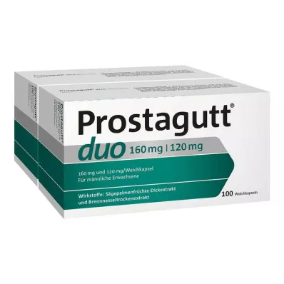 Prostagutt duo 160 mg/120 mg mjuka kapslar, 200 st Prostagutt duo 160 mg/120 mg mjuka kapslar, 200 st