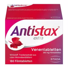 ANTISTAX tabletter för extra vener, 180 st