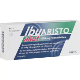 IBUARISTO akut 400 mg filmdragerade tabletter, 10 st