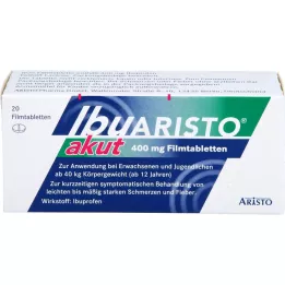 IBUARISTO akut 400 mg filmdragerade tabletter, 20 st