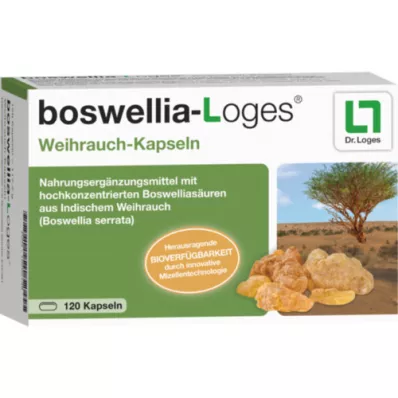 BOSWELLIA-LOGES Kapslar med frankincense, 120 kapslar