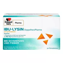 IBU-LYSIN DoppelherzPharma 400 mg filmdragerade tabletter, 50 st
