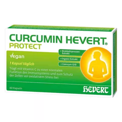CURCUMIN HEVERT Protect-kapslar, 60 kapslar CURCUMIN HEVERT Protect-kapslar, 60 kapslar