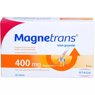 MAGNETRANS 400 mg dricksgranulat, 20X5,5 g