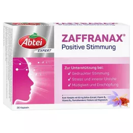 ABTEI EXPERT ZAFFRANAX Kapslar med positivt humör, 30 kapslar