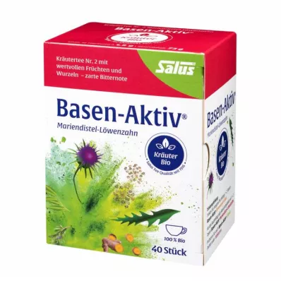 BASEN AKTIV Te Nr.2 Maskros Ekologisk Salus, 40 st