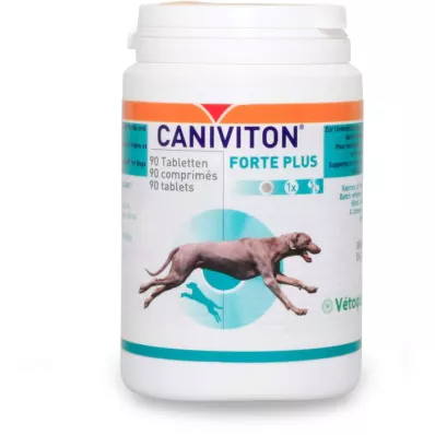 CANIVITON Forte Plus Erg.Futterm.Tbl.f.Hund/Katt, 90 st