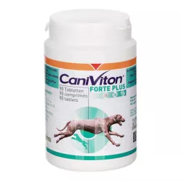 CANIVITON Forte Plus Erg.Futterm.Tbl.f.Hund/Katt, 90 st