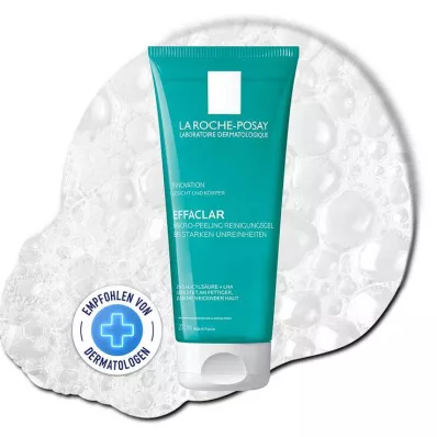 La Roche Posay Effaclar mikropeeling rengöringsgel, 200 ml La Roche Posay Effaclar mikropeeling rengöringsgel, 200 ml