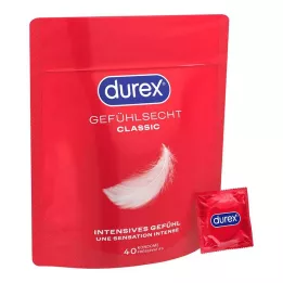 DUREX Känsliga kondomer av gossamer, 40 st