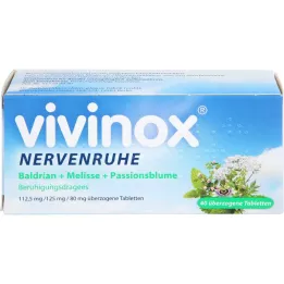 VIVINOX Nerv Rest Baldr.+Mel.+Passion.Calm.Drag., 40 st