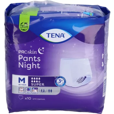 TENA PANTS natt super M engångsbyxor, 10 st