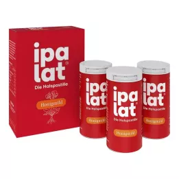 IPALAT Halstabletter, mild honung utan mentol, sockerfria, 120 st